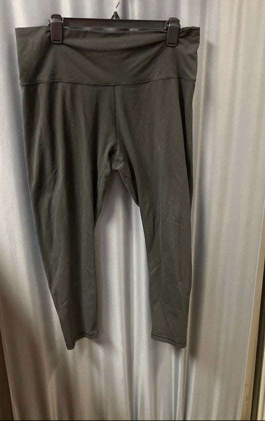 Calia Women's Black Supplex Nylon Spandex Activewear Jogger Pants Sz XXL