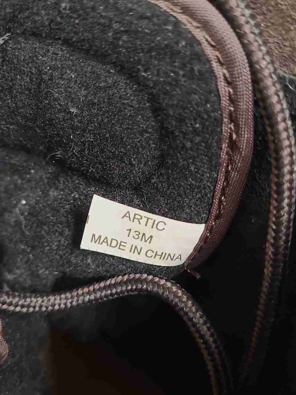 Pacific Trail Artic Brown Black Men's Insulated Winter Duck Boots Size 13M