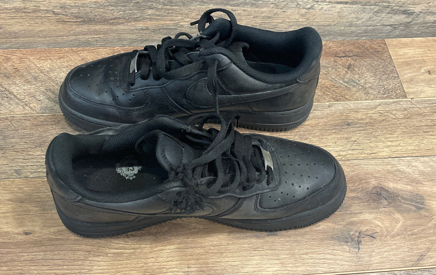 Nike Air Force 1 Low '07 Triple Black CW2288-001 Sneakers Men's Size 8.5