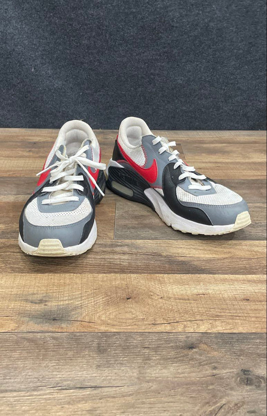 Nike Air Max Excee White Black University Red Sneakers Men's Size 9.5