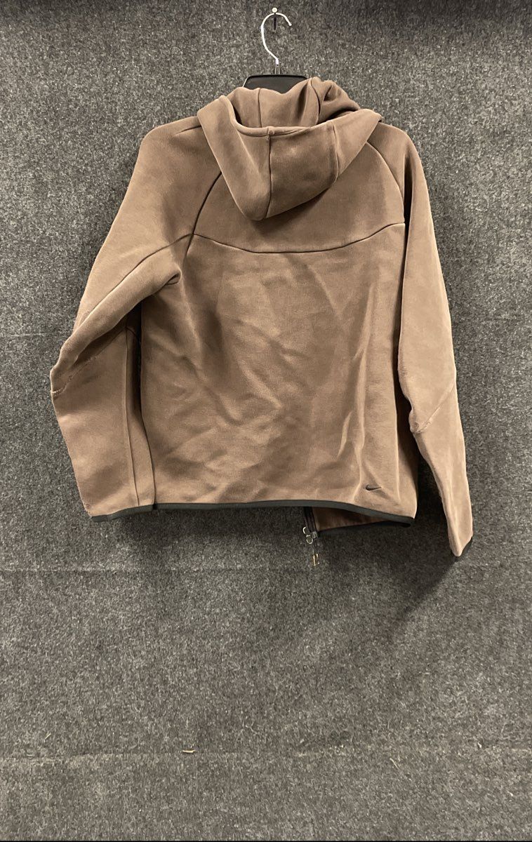 Nike Men's Sportswear Tech Fleece Full Zip Hoodie Brown Jacket Sz Medium