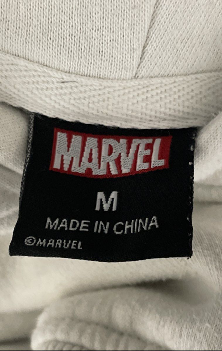 Primark Men's Marvel Wolverine Graphic Pullover Hoodie Off-White Sz M