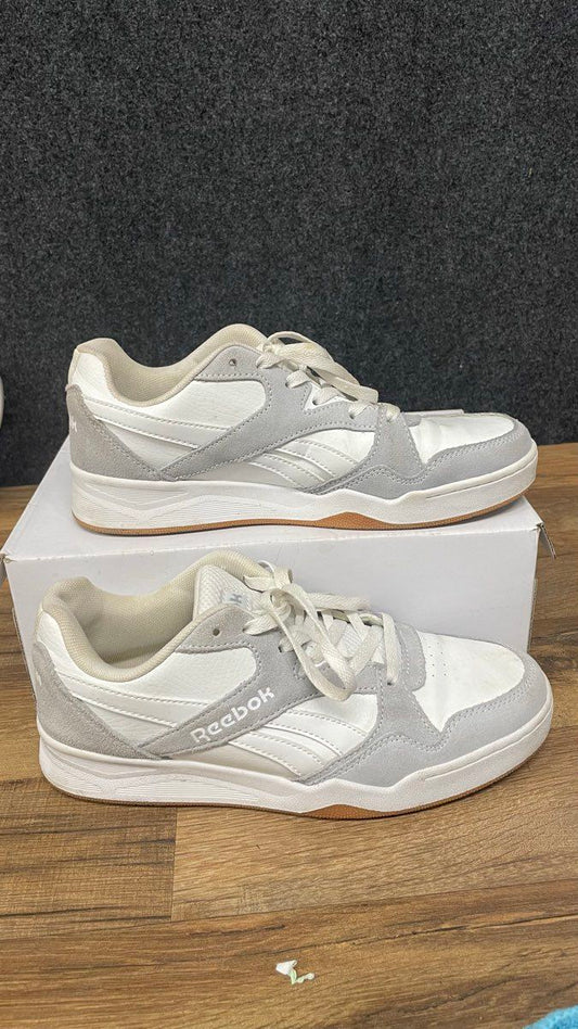 Reebok Court Advance White Grey Gum Low Top Sneakers Women's Size 8.5