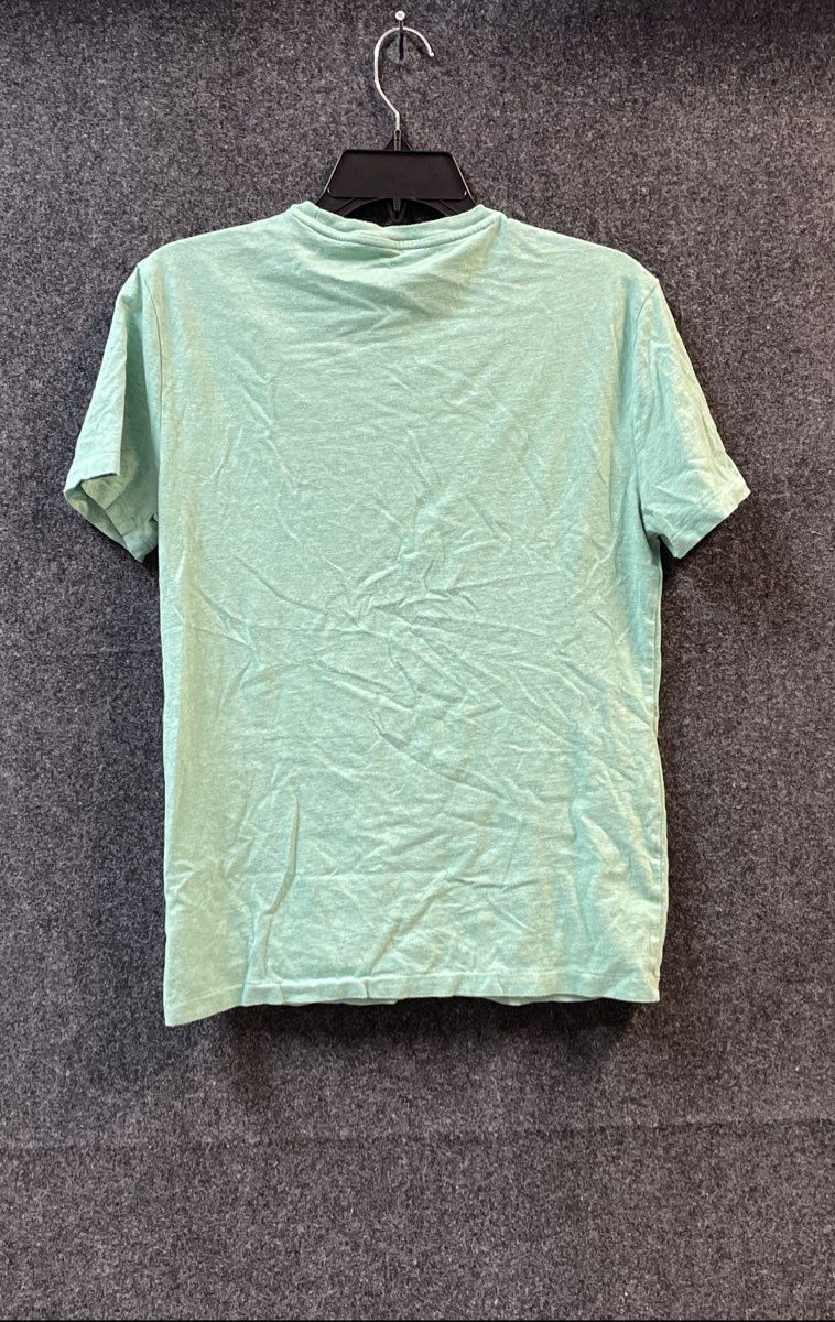 Polo Ralph Lauren Men's Mint Green Custom Slim Fit Cotton Tee Pink Pony Sz S
