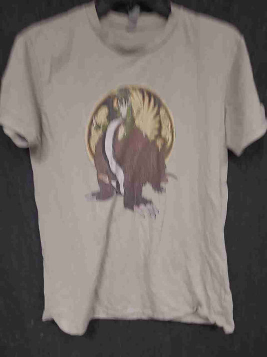 Next Level Avatar The Last Airbender Appa Aang Graphic T-Shirt Beige Sz S