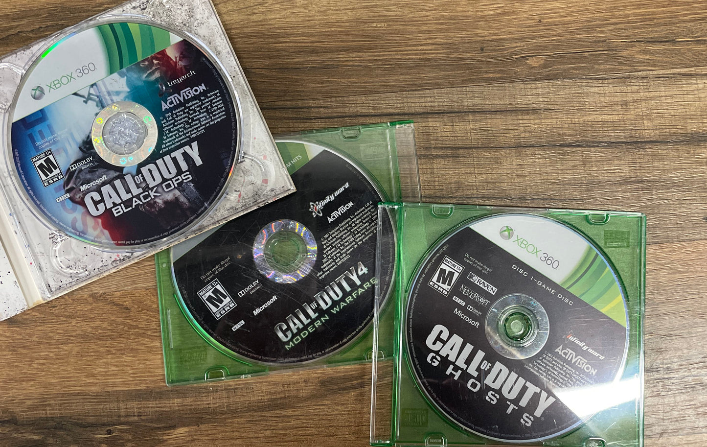 Lot of 6 Assorted Xbox 360 Games