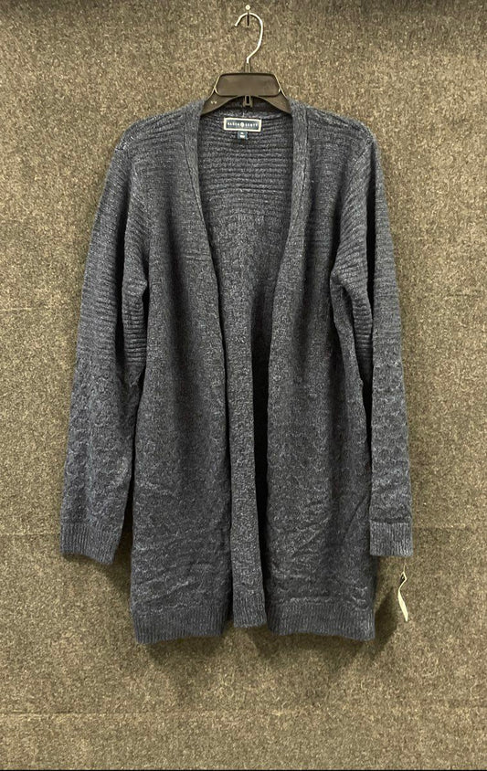 Karen Scott Women's Midnight Navy Blue Open Front Cardigan Sweater NWT Sz XL