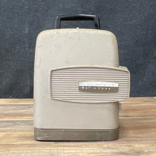 Vintage Bell & Howell Design 266A 8mm Film Projector Autoload f/1.6 Lens