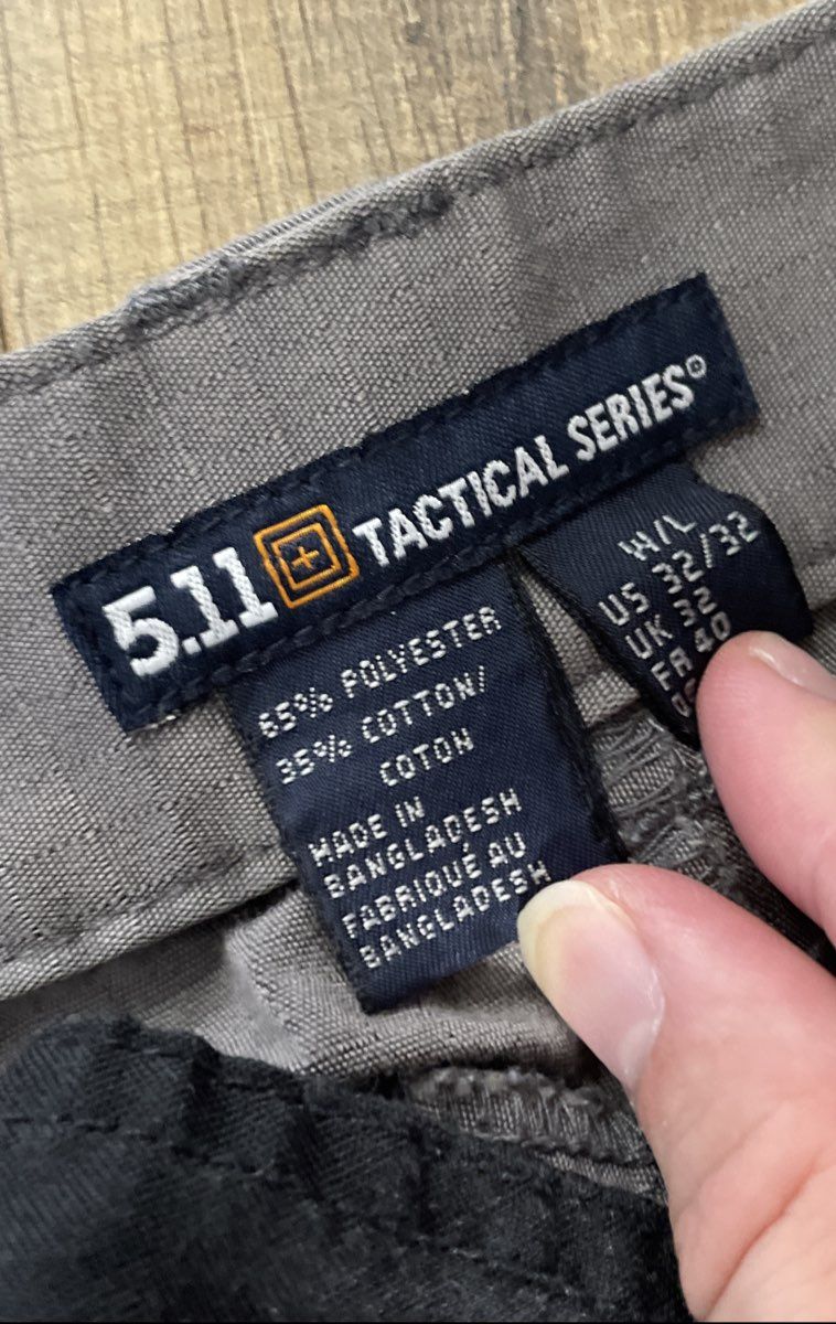 5.11 Tactical Men's Grey Tactical Series Ripstop Cargo Pants Sz 32x32