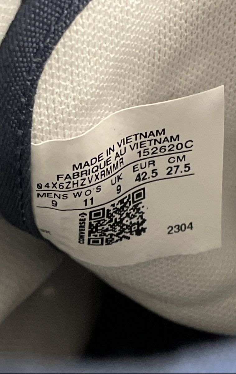 Converse Chuck Taylor All Star High Almost Black Navy Sneakers Mens Size 9