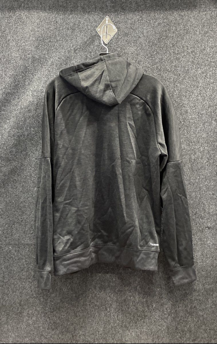 Adidas Men's Black Climalite Full Zip Performance Hoodie Jacket Size M