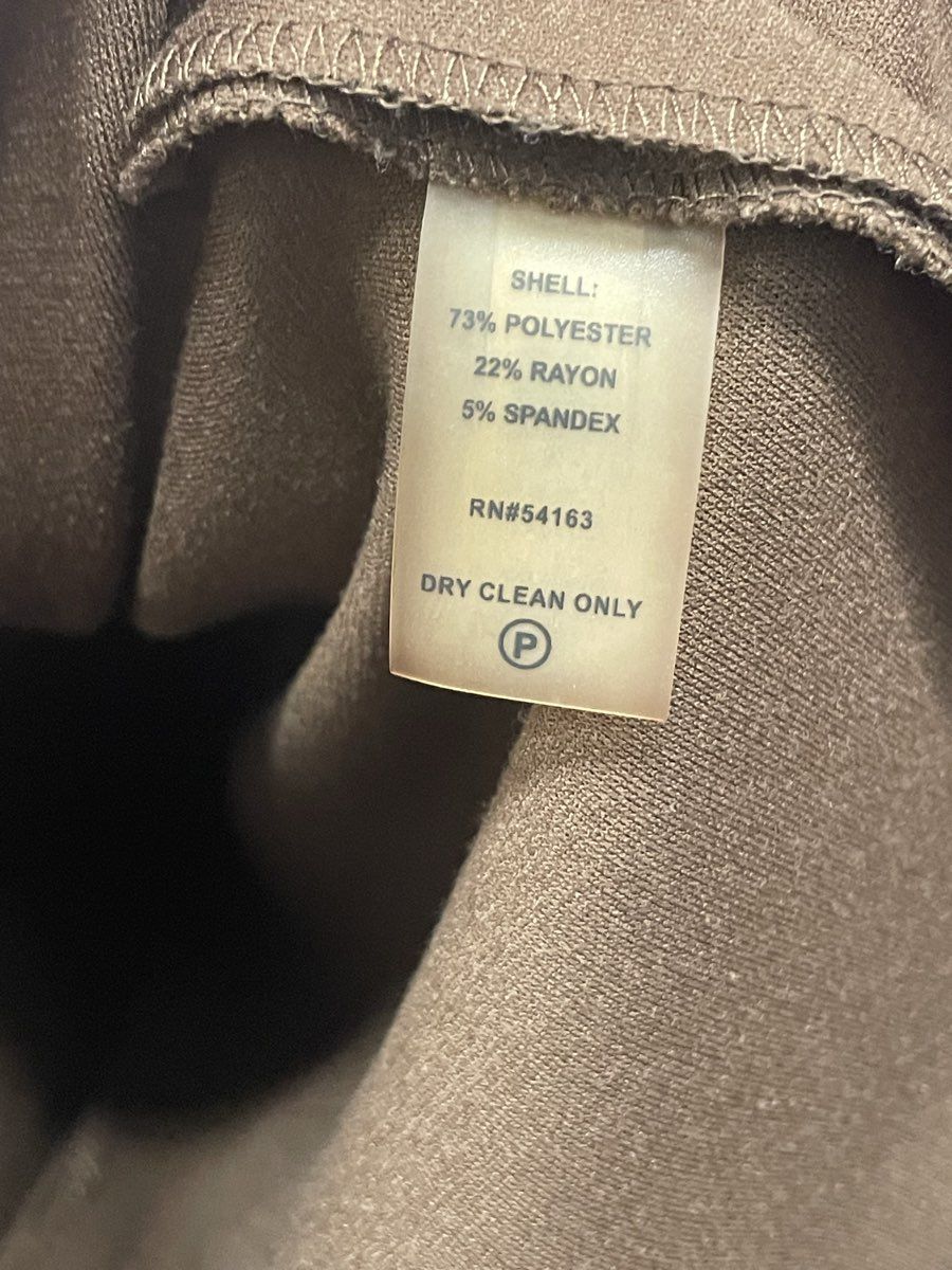 Ivanka Trump Women's Sleeveless Sheath Dress Brown Sunburst Pleated Sz 2