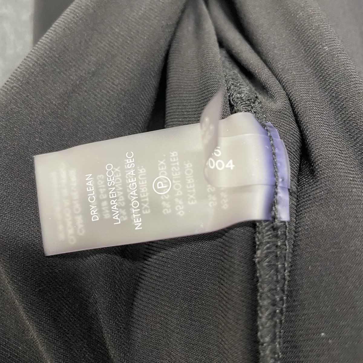 Calvin Klein Women's Black Open Front Cropped Cardigan Shawl Collar Sz L