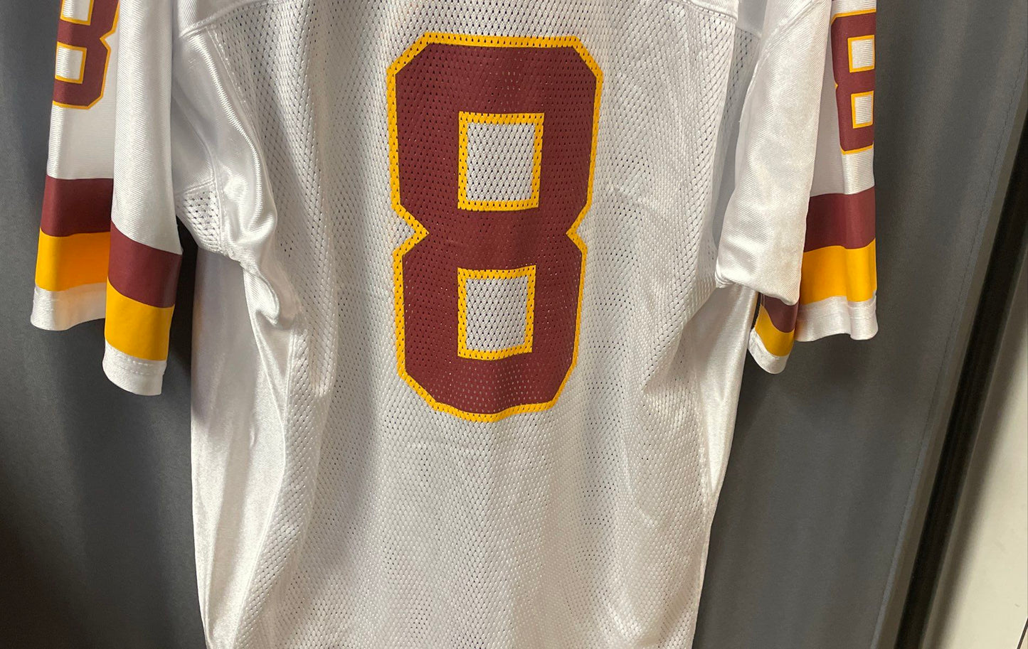 Vintage 2004 Reebok Mark Brunell Washington Redskins #8 NFL Jersey White Sz L