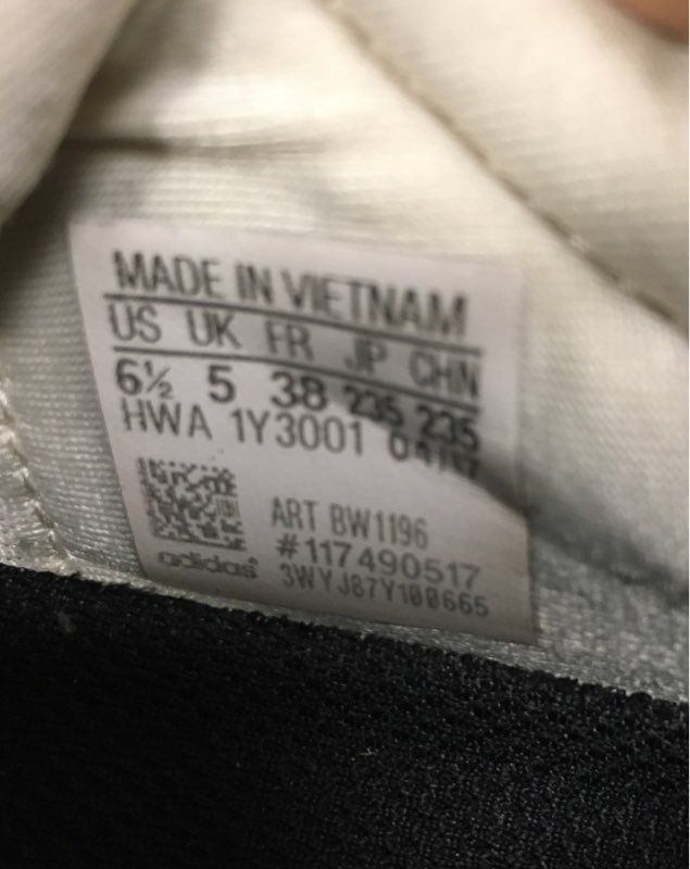 Adidas AlphaBOUNCE EM Chalk White Running Shoes Women's Size 6.5