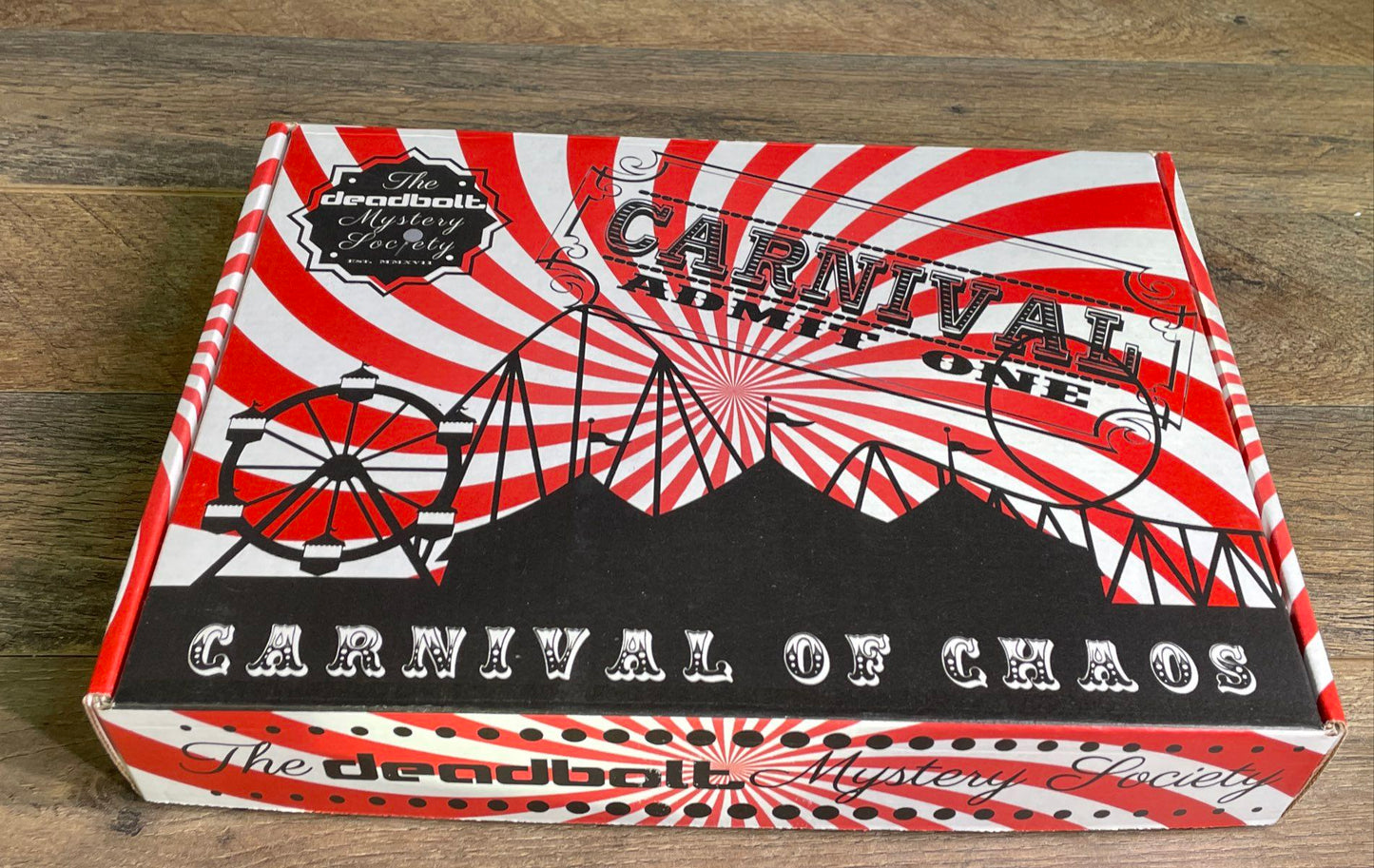 The Deadbolt Mystery Society 2 Game Lot Carnival of Chaos & Haunting of Indigo