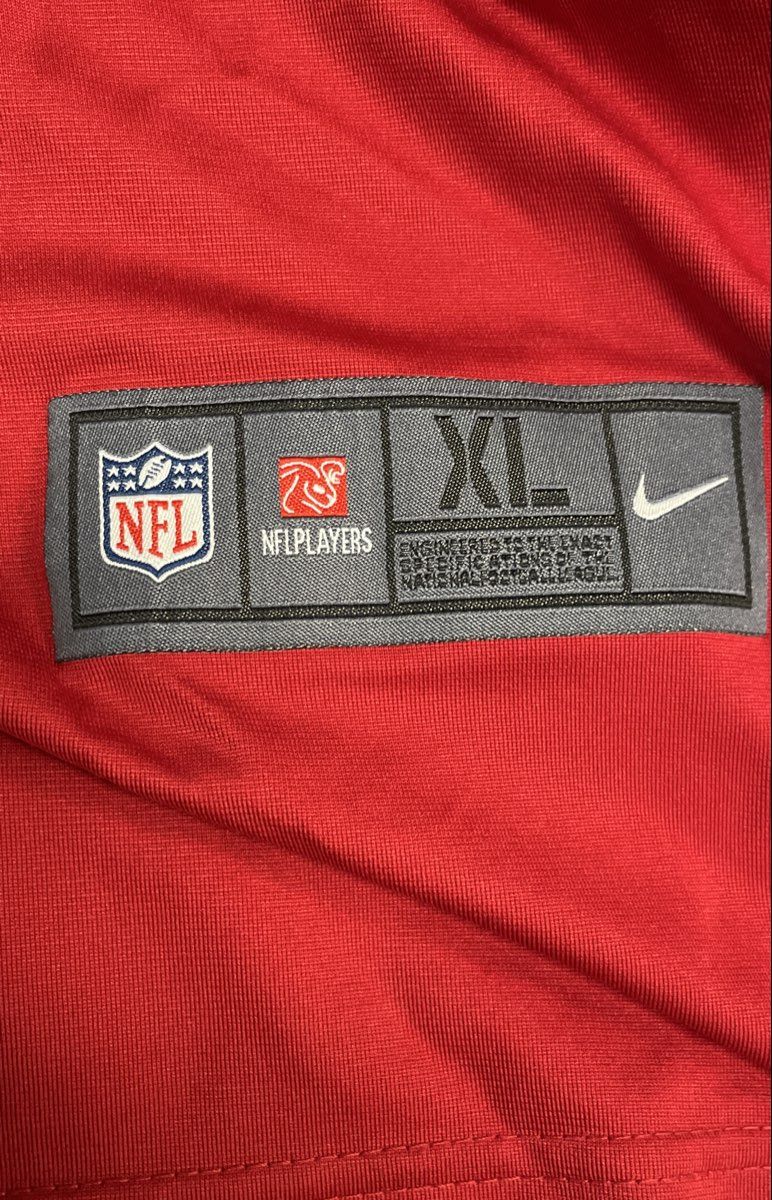 Nike Men's New England Patriots Mac Jones #10 Red NFL Football Jersey Size XL