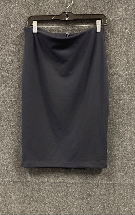 Premise Studio Women's Navy Blue Stretch Pencil Skirt Career Wear Size 8 NWT