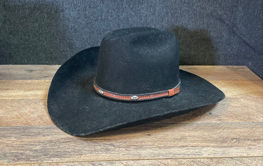 Cody James Men's Black 3X Wool Blend Cowboy Hat Western Cattleman Crease Sz 7