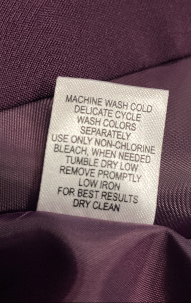 Emily... Women's Plum Purple 4-Button Wrinkle Free Blazer Jacket NWT Sz 16W