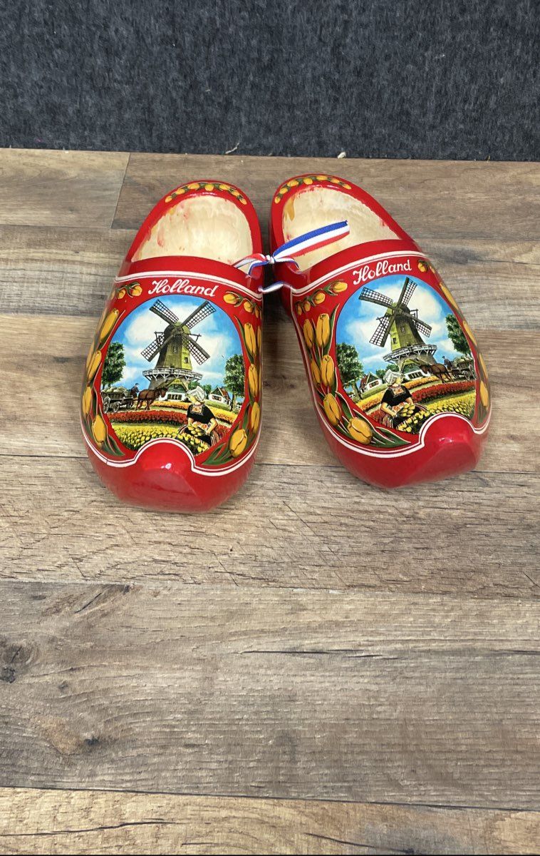 Decorative Wooden Clogs Dutch