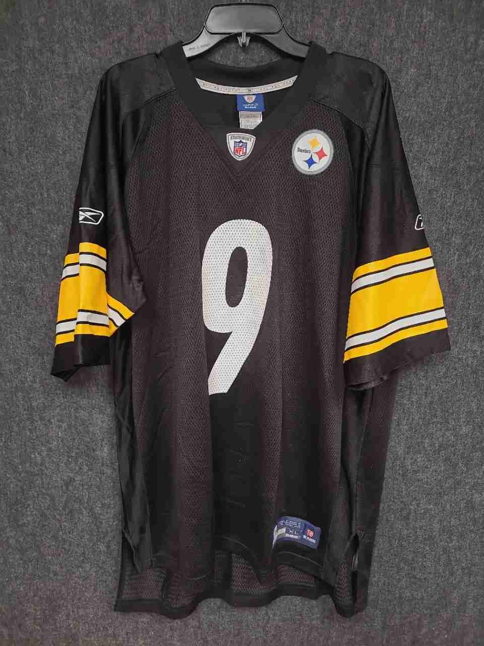 Reebok Men's Pittsburgh Steelers Daniel Sepulveda #9 Football Jersey Black XL