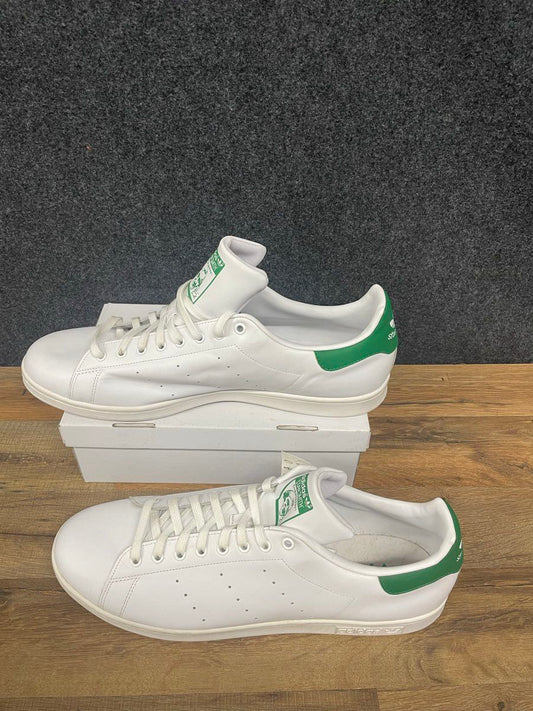 adidas Originals Stan Smith White Fairway Green Sneakers Size 18 NWT
