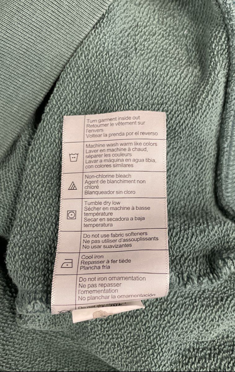 Carhartt Women's Green Tencel Fiber Series Loose Fit Crewneck Sweatshirt Sz XL
