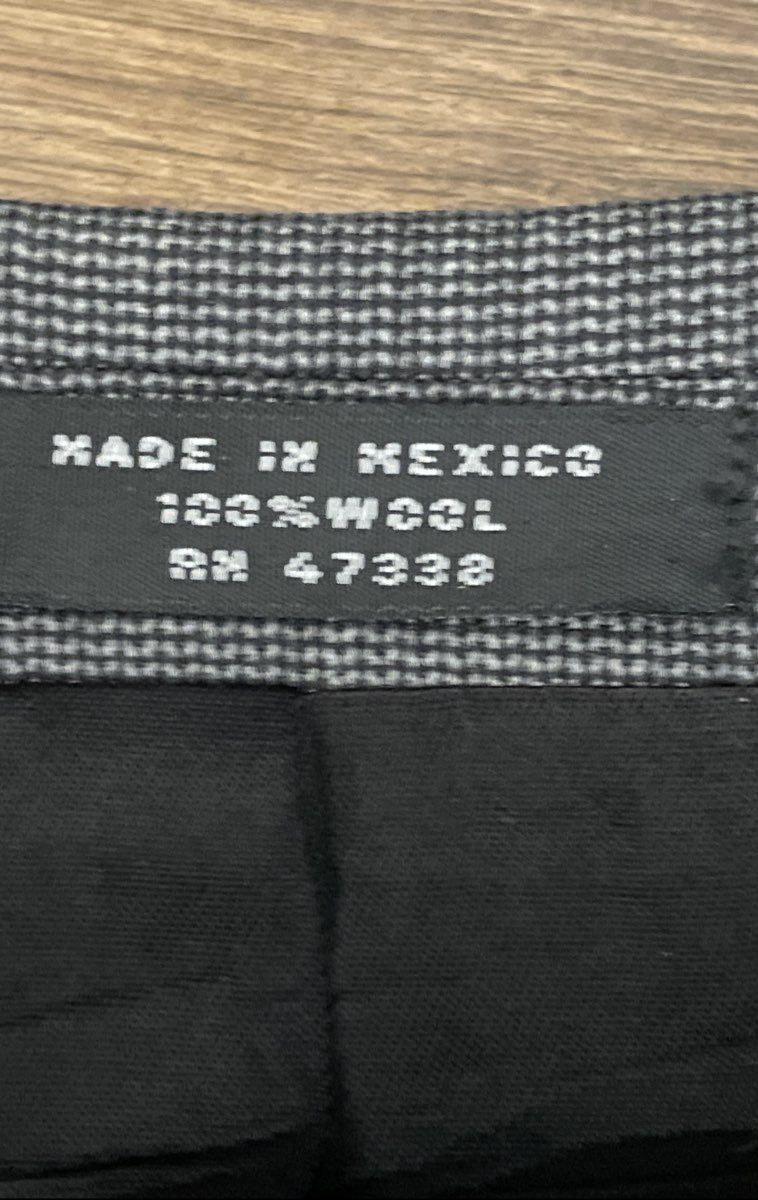Jones New York Men's Gray 100% Wool 2-Button Micro Pattern Blazer Sz 56R