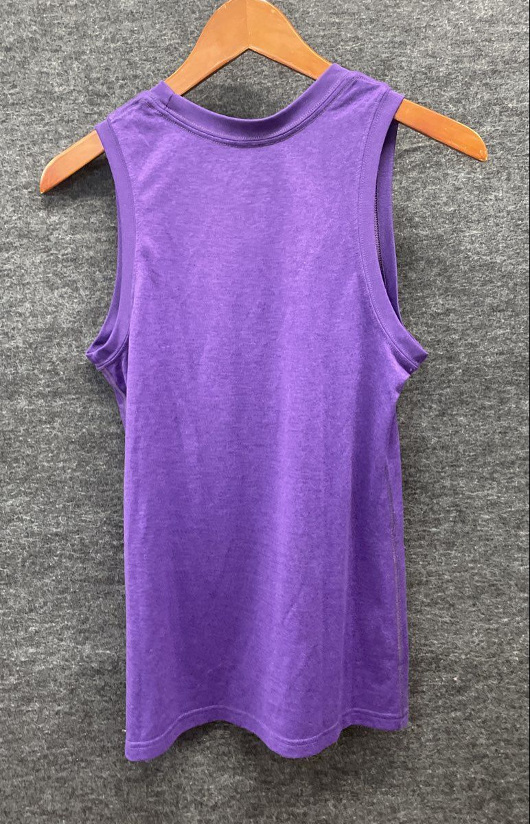 Nike Women's Purple Dri-Fit Sleeveless Athletic Training Tank Top Sz M