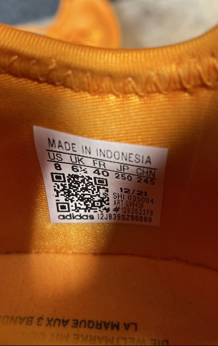 Adidas NMD_R1 Orange GV9439 Men's Running Shoes Size 8