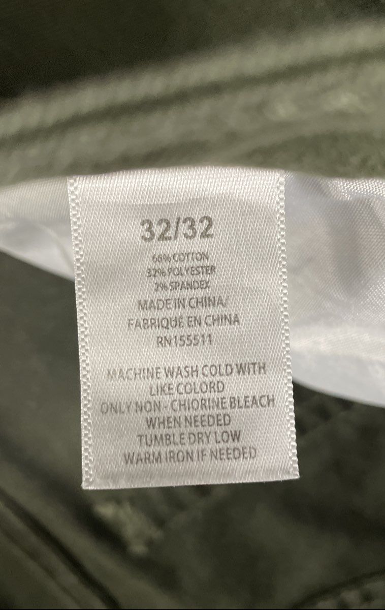 Aeropostale Men's Olive Green 5-Pocket Stretch Chinos Pants Sz 32x32