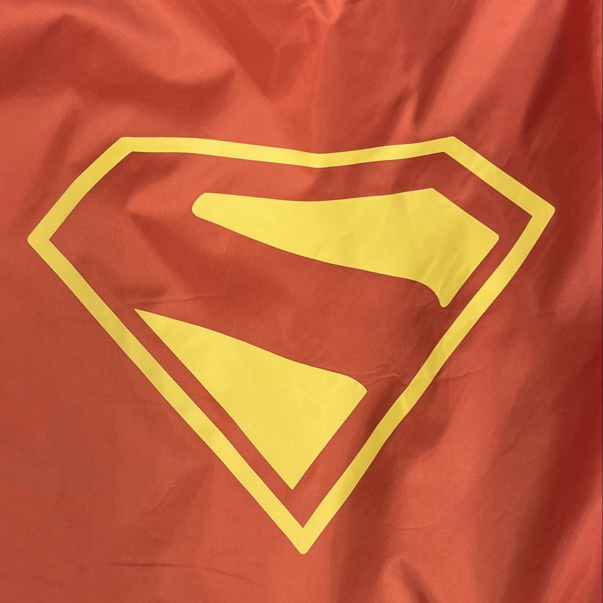 HBO Max Superman Red Hooded Cape Poncho Marine Corps Marathon 50th Anniversary