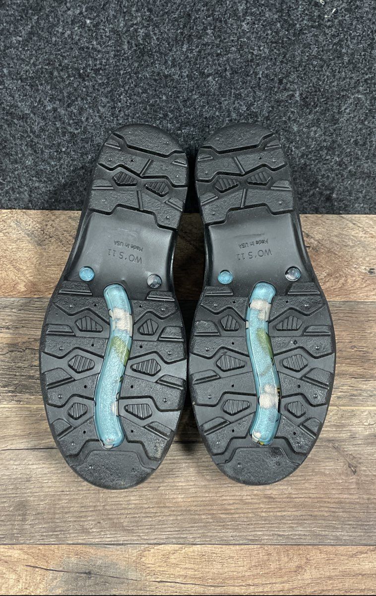 Sloggers Blue Daisy and Bee Print Waterproof Garden Shoes Rain Clogs Size 11