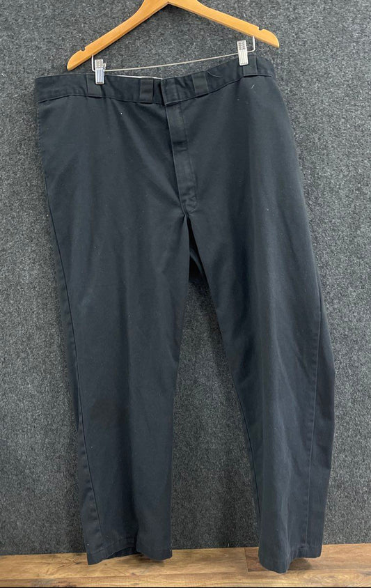 Dickies Men's 874 Original Fit Work Pants Black Straight Leg Size 42