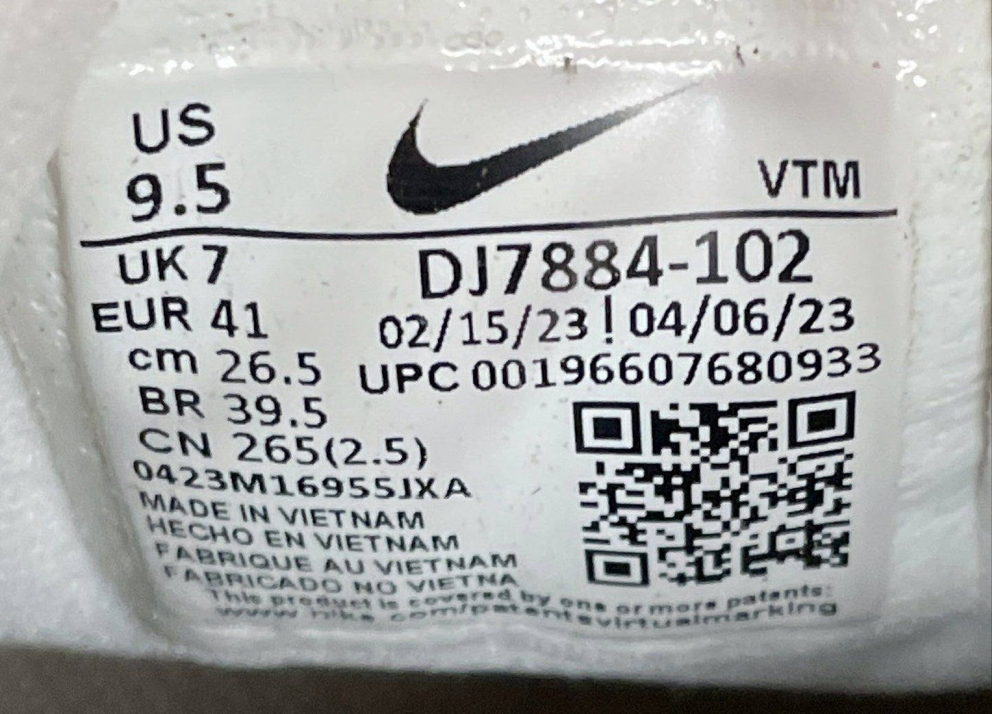 Nike Air Zoom Structure 25 Clear Jade White Women's Running Shoes Size 9.5