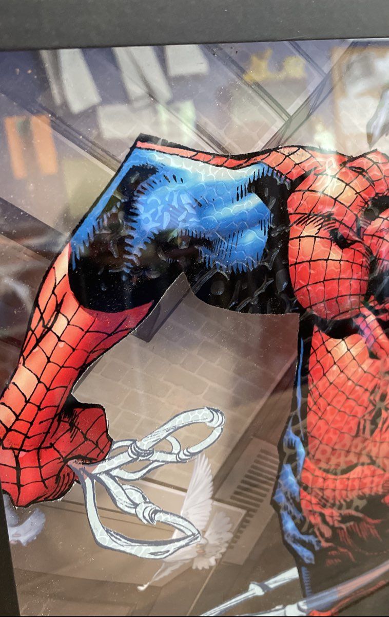 Marvel Spiderman & Venom Framed Wall Decor