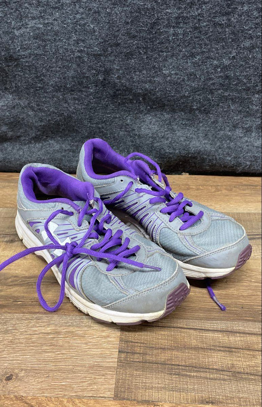 Under Armour Micro G Assert 6 Gray Purple Running Sneakers Women's Size 9