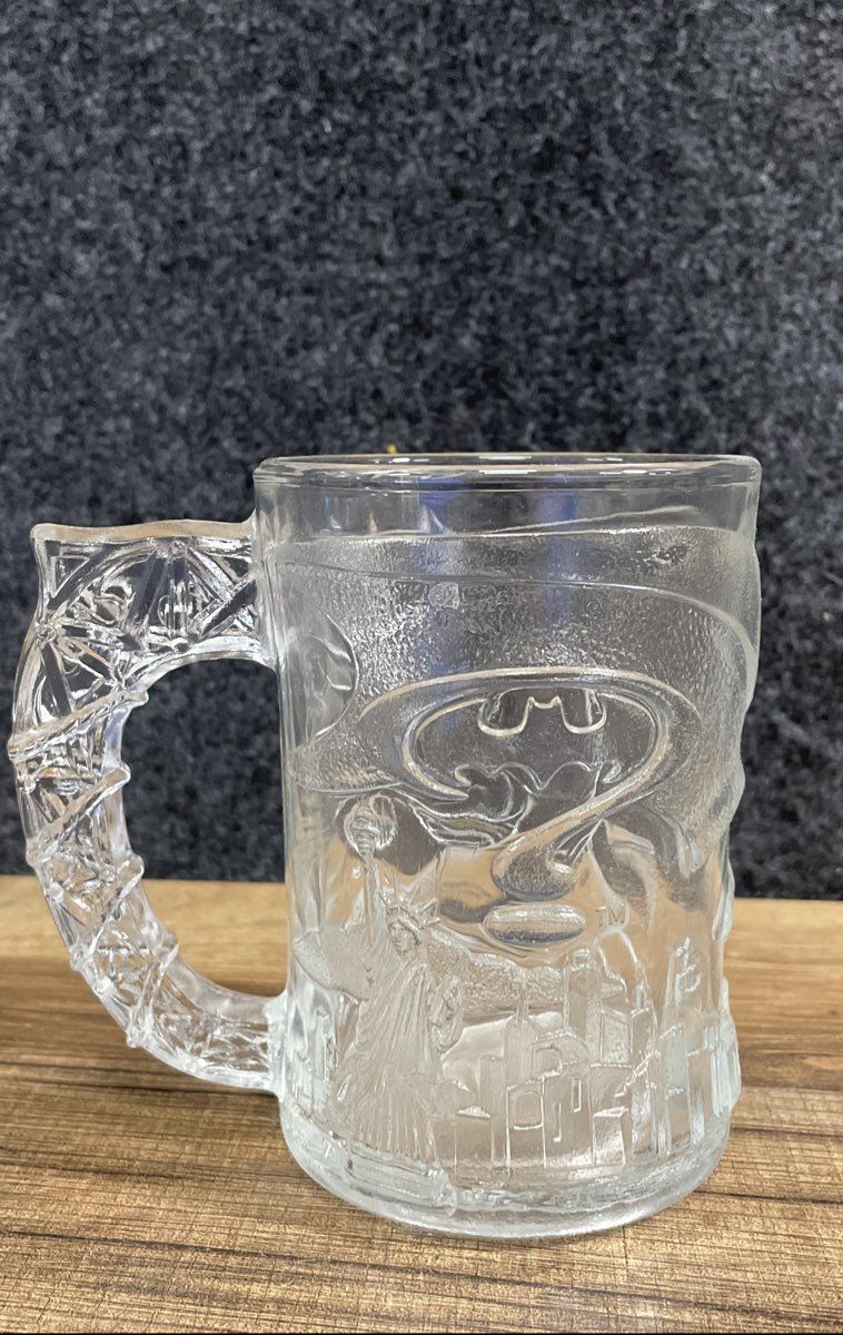 Batman Mcdonald's Collectible Glass Cups