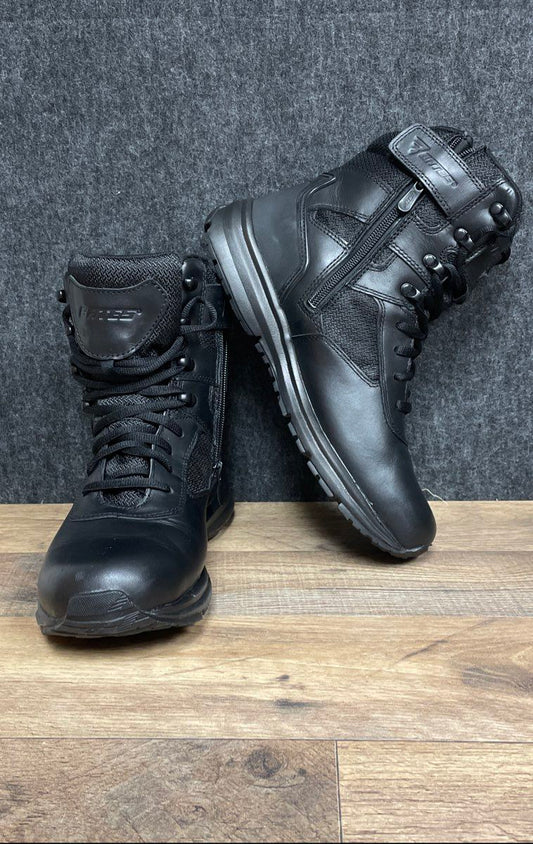 Bates Velocitor E05148 Black Waterproof Zip Tactical Boots Men's Size 8