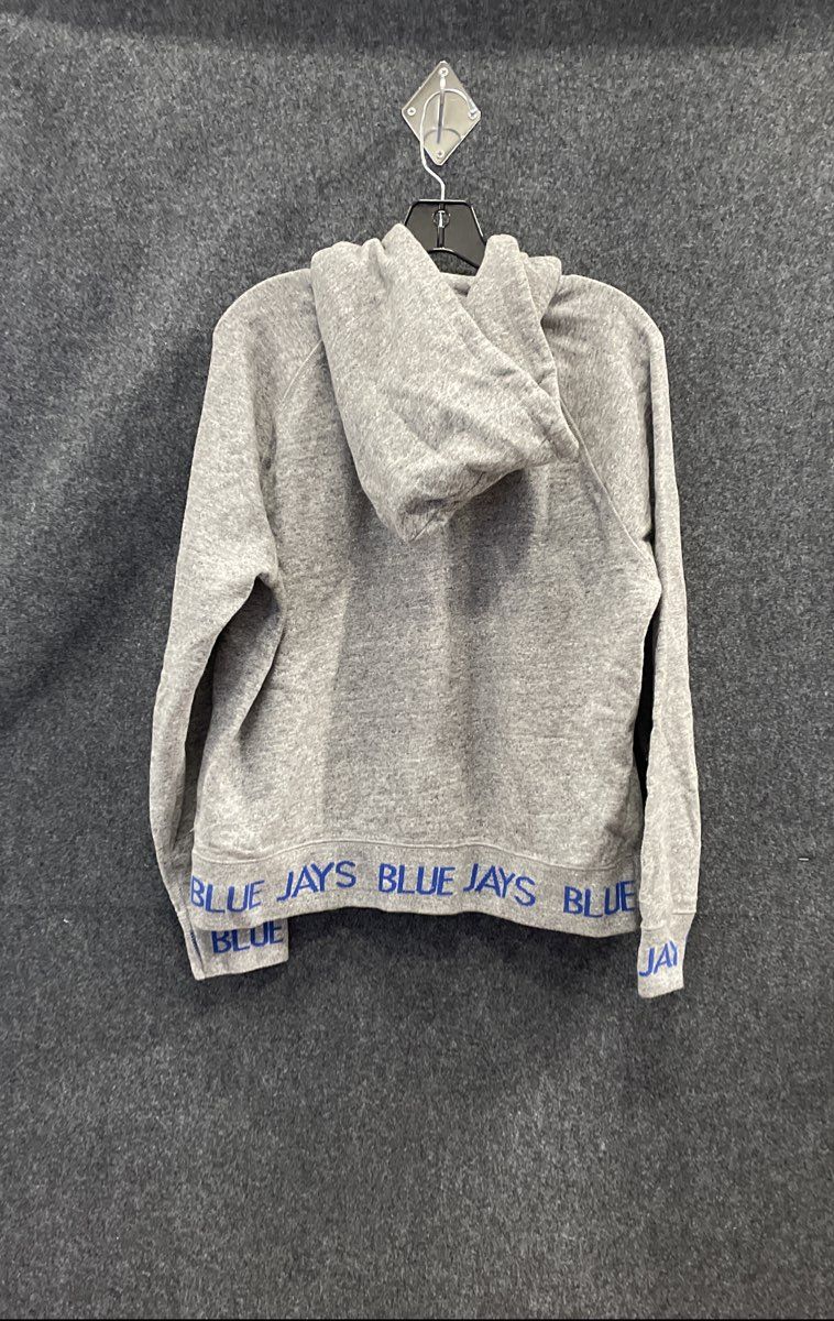Tailgate Youth Toronto Blue Jays MLB Hoodie Gray Graphic Hem Sz M