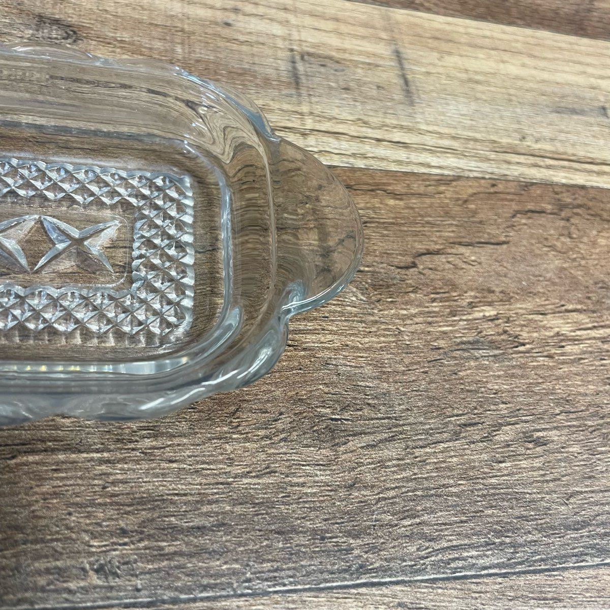 Anchor Hocking Wexford Covered Butter Dish