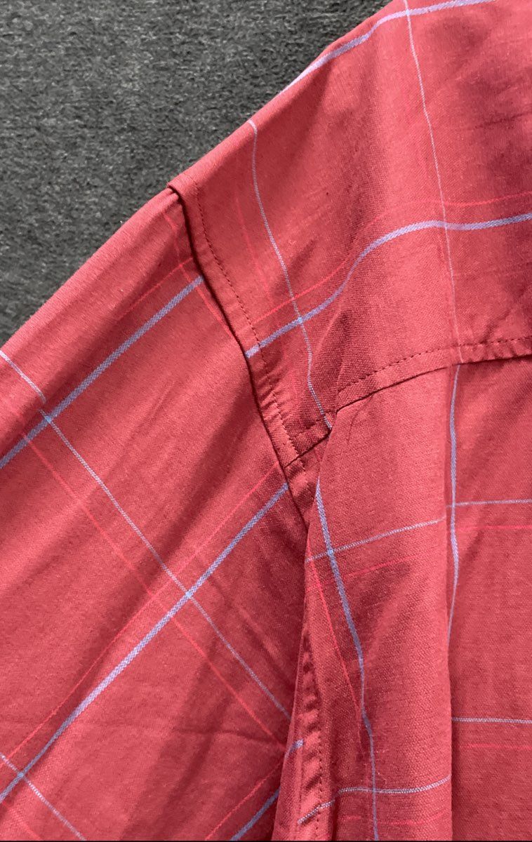 Columbia Men's Rapid Rivers II Red Grid Long Sleeve Stretch Shirt Sz 3X NWT