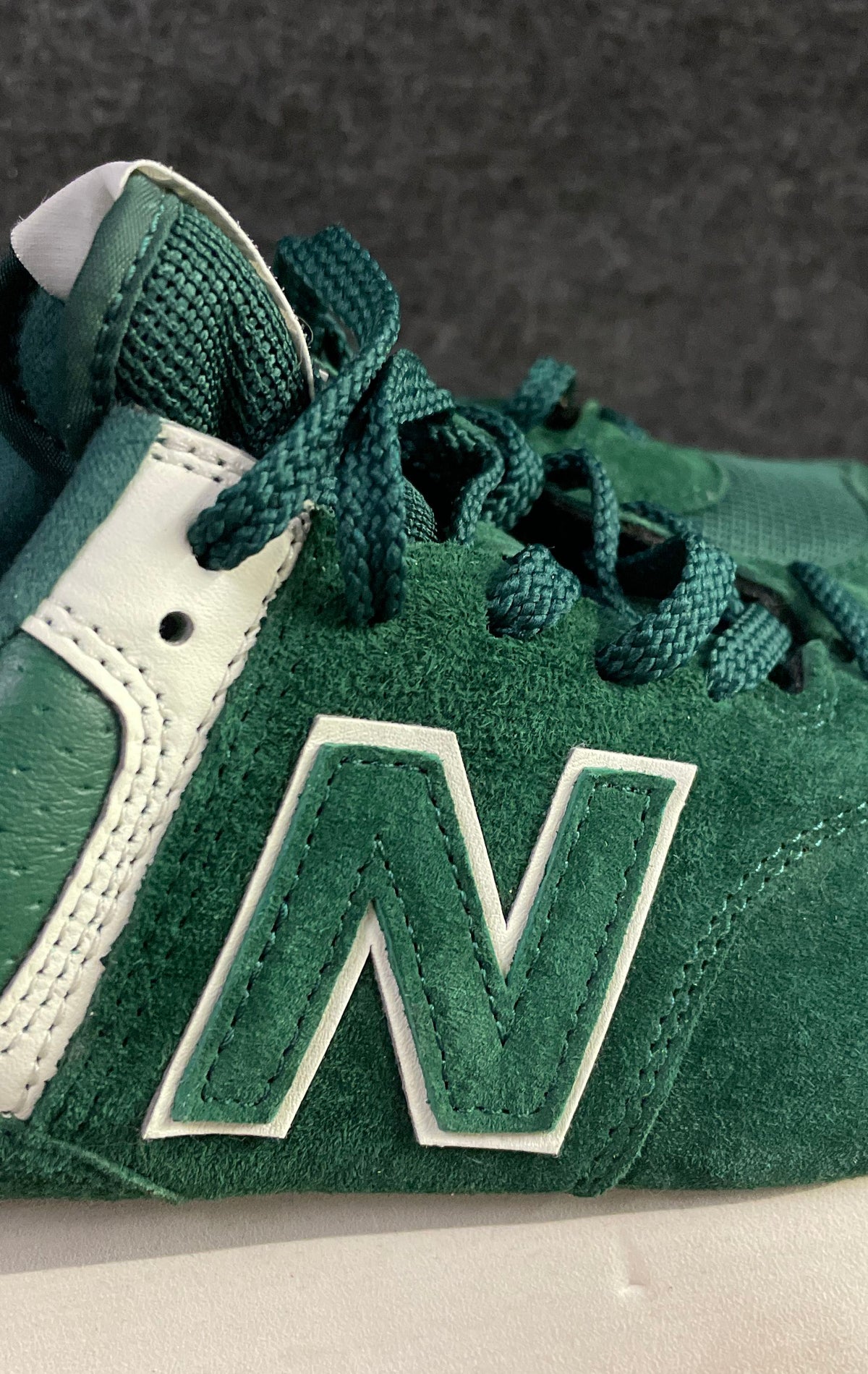 New Balance 574 Plus Acidic Green Women's Platform Sneakers Size 10.5