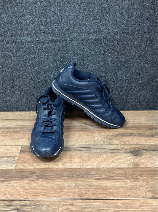 K-Swiss ST329 CMF Navy White Men's Leather Walking Sneakers Size 10