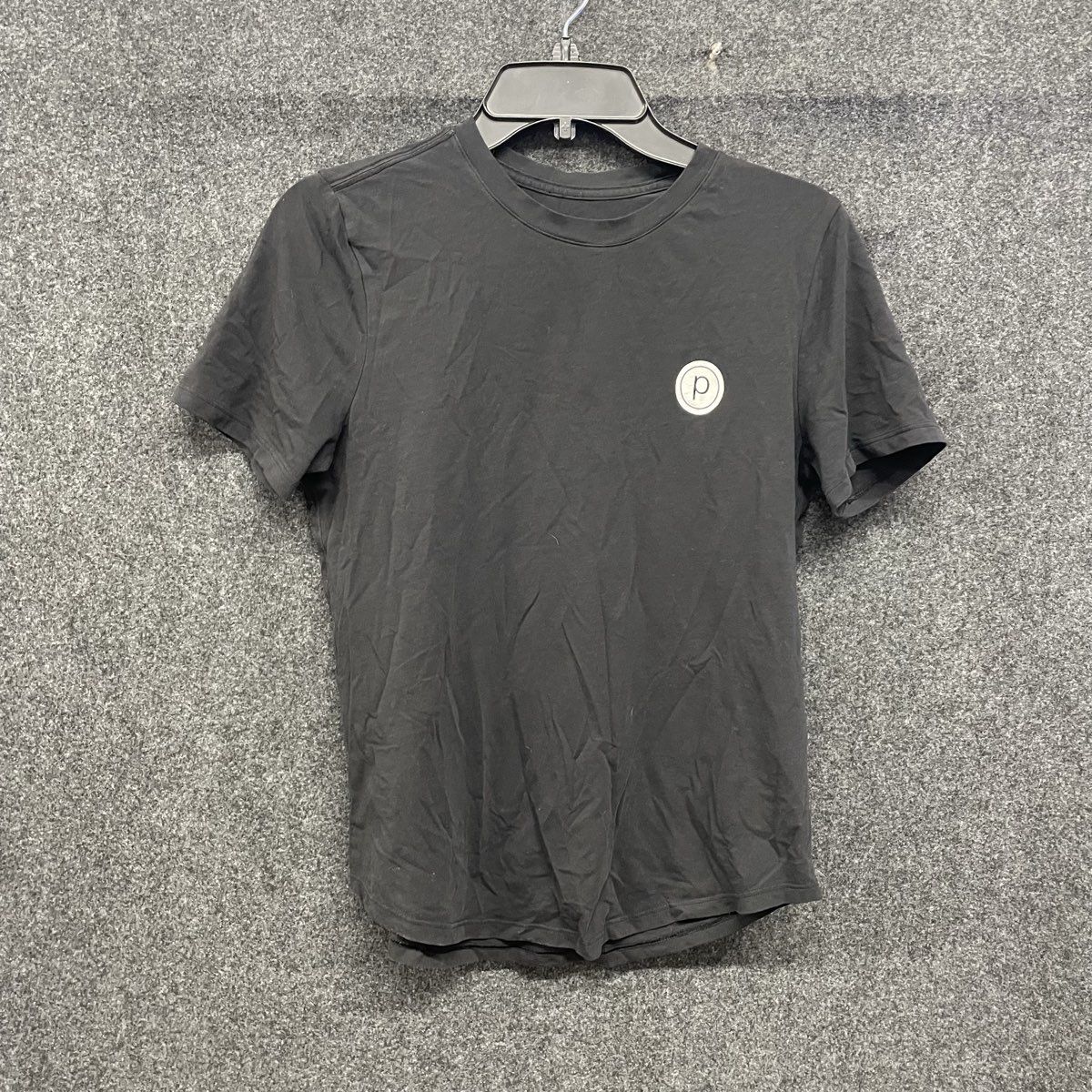 Lululemon Women's Black Pure Barre Short Sleeve T-Shirt Logo Sz S/M