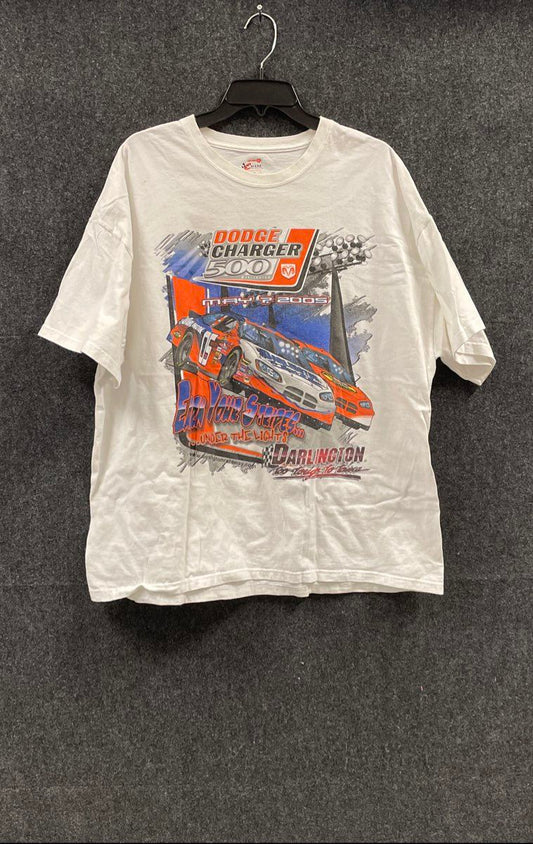 Vintage Y2K Chase Authentics Kasey Kahne #9 Dodge Charger 500 T-Shirt XL