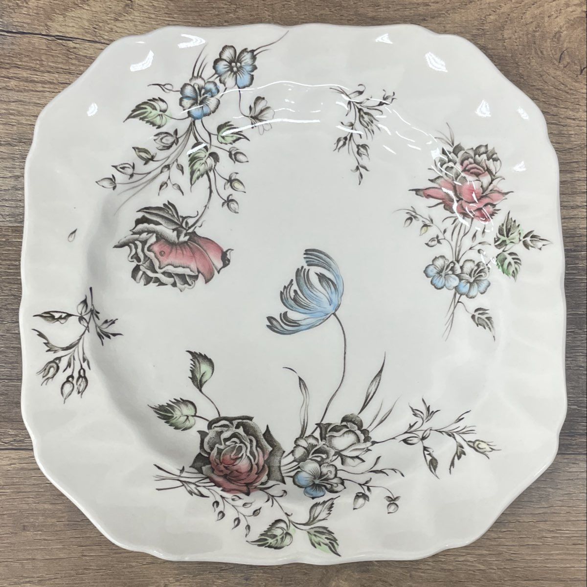 (5) Johnson Brothers "Day in June" Plates