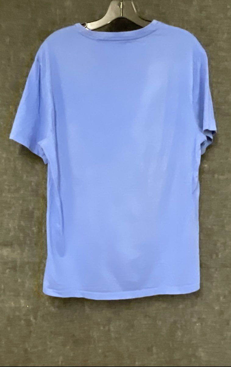 Polo Ralph Lauren Men's Light Blue Custom Slim Fit Pony T-Shirt Sz L