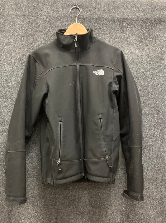 The North Face Men's Black Apex Bionic Softshell Jacket Full Zip Outdoor Sz S